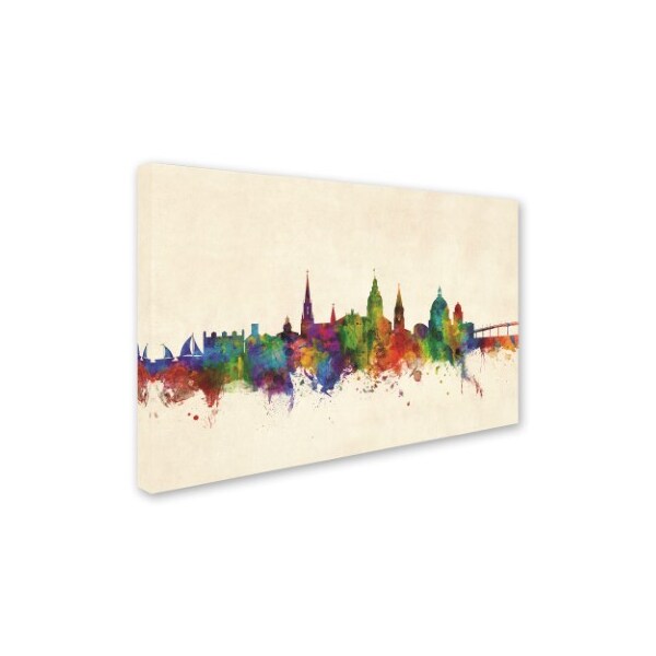 Michael Tompsett 'Annapolis Maryland Skyline' Canvas Art,30x47